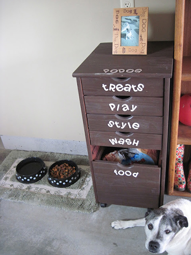dog storage drawers