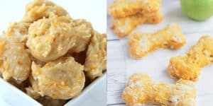 cheesy dog treats