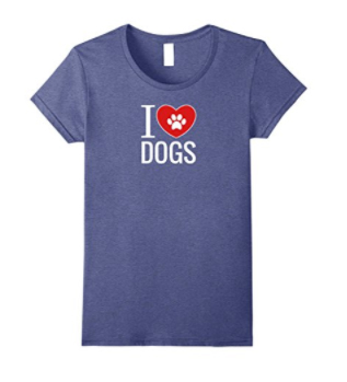heather dog t-shirt