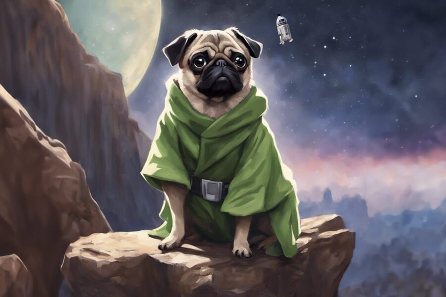 Star Wars Yoda Pug