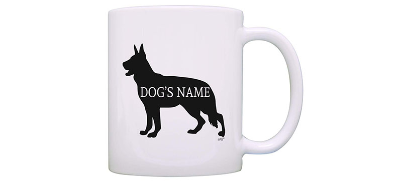 German Shepherd mug