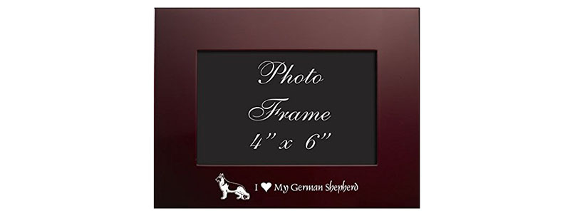 German Shepherd photo frame