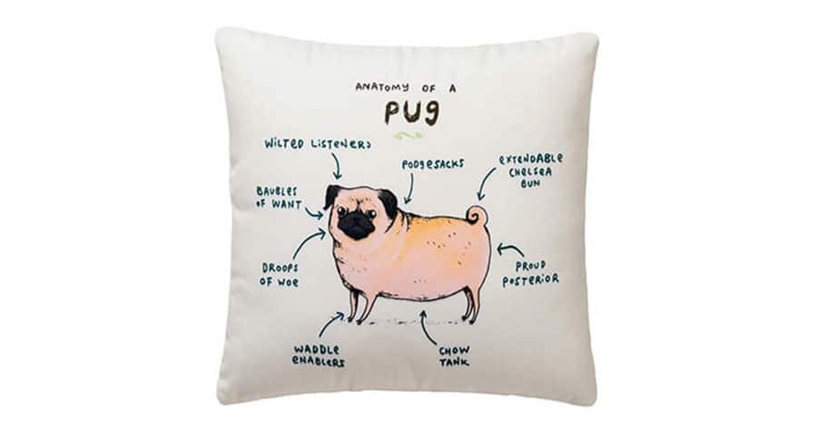 Pug pillow 