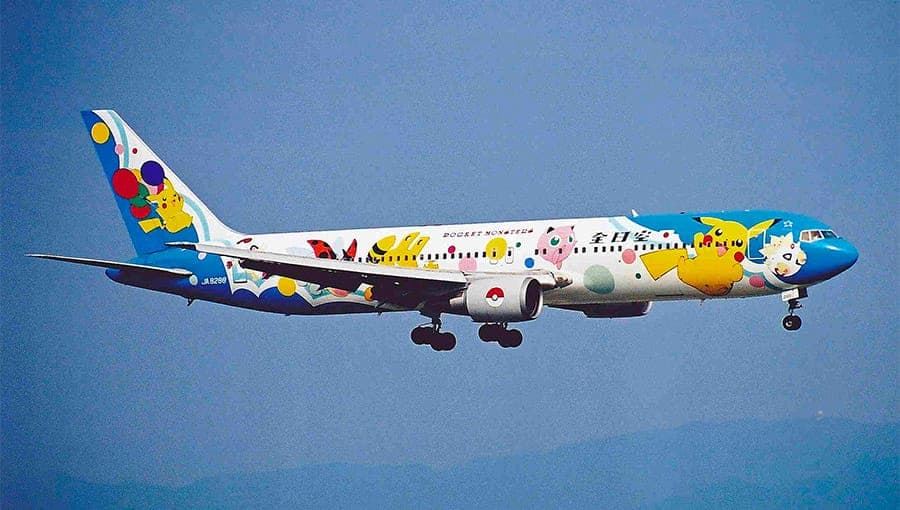 pokemon airplane flying