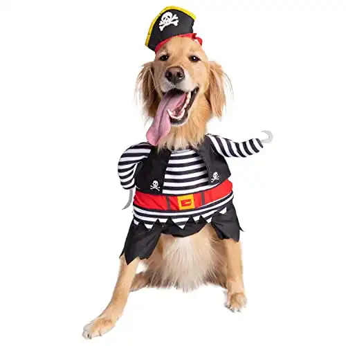 Pet Krewe Dog Pirate Costume