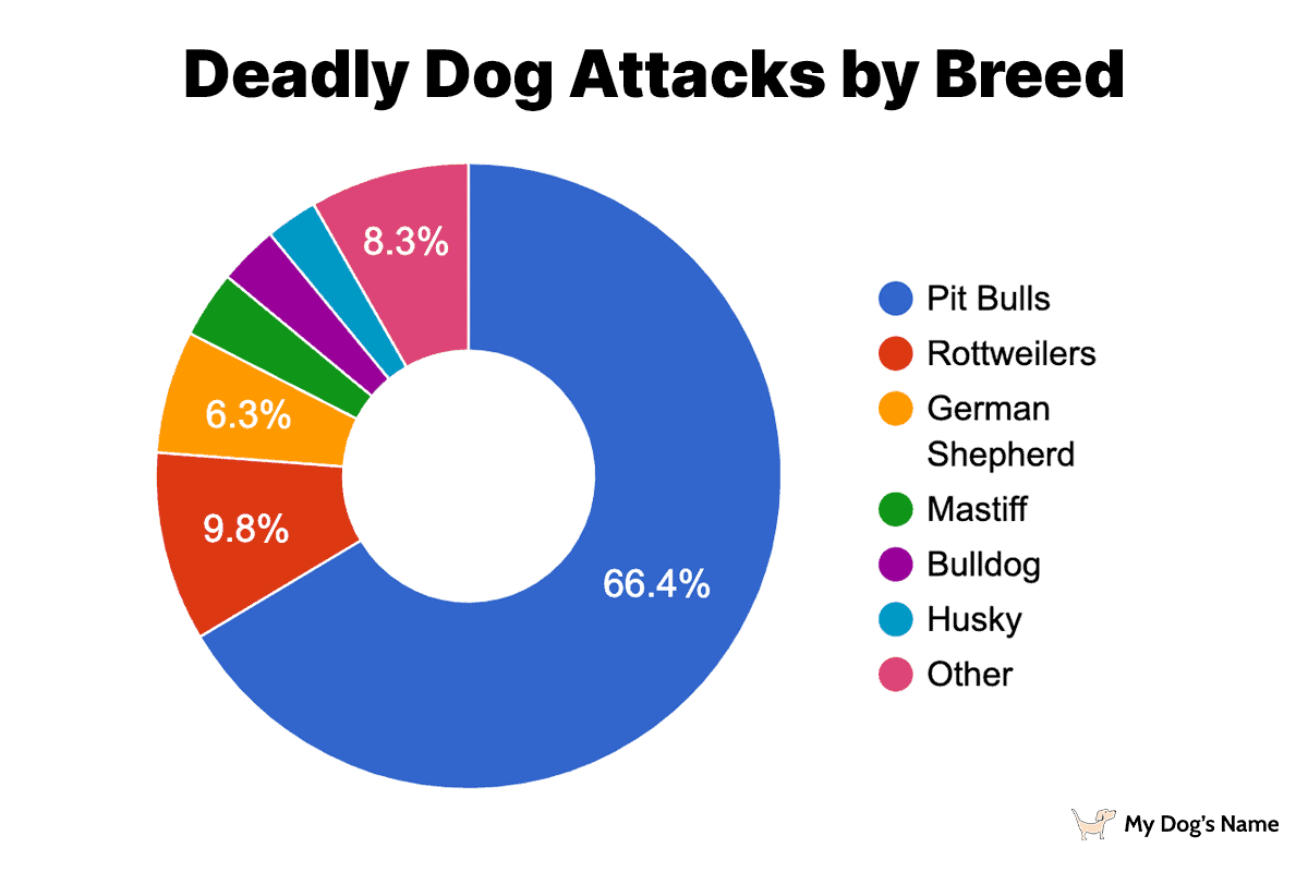 deadly dog attacks by breed chart